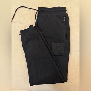 NHL NY Rangers Unisex Black Jogger Sweatpants NWT